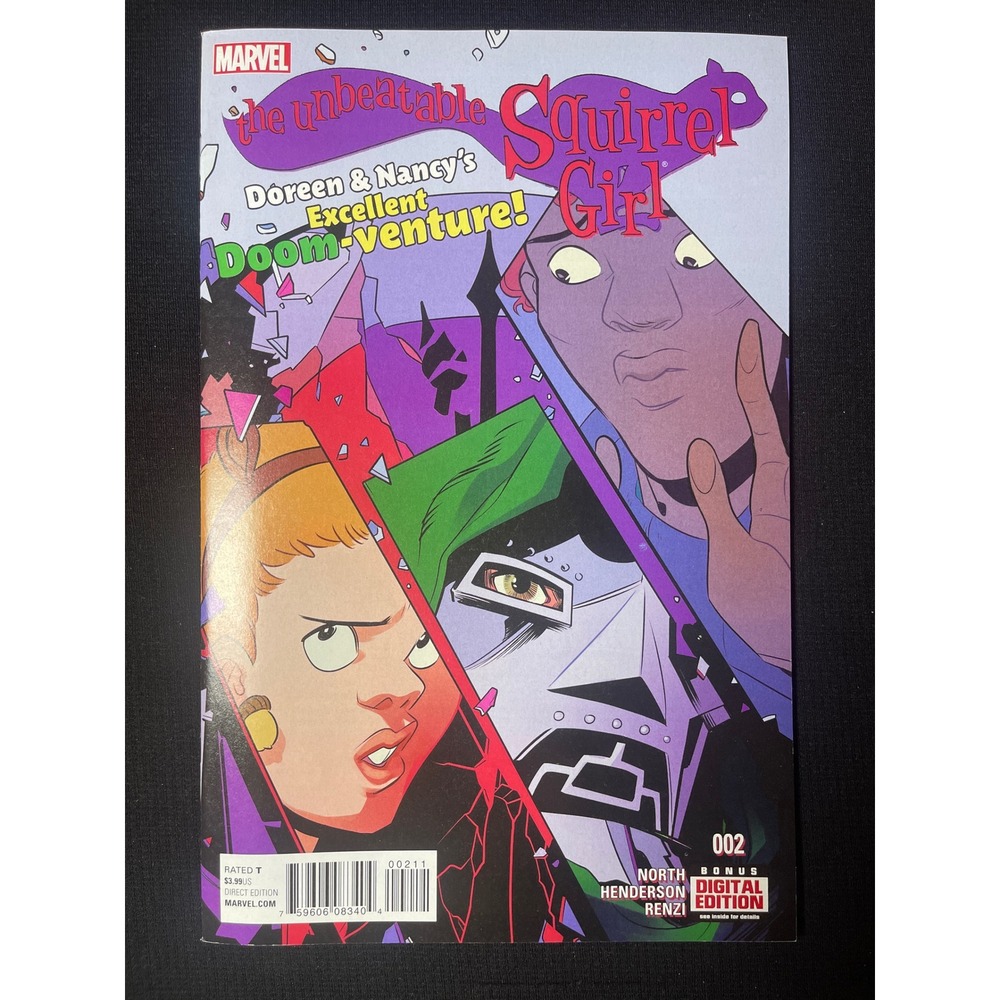 Marvel The Unbeatable Squirrel Girl Doreen & Nancys Excellent Doom Venture 002